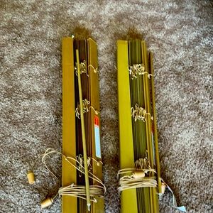 Used mini blinds nothing wrong with them couldn’t use them after new windows